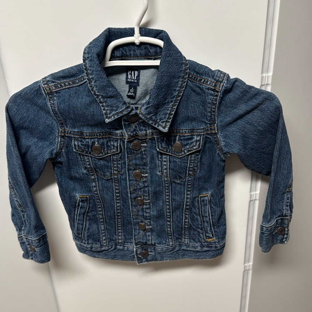 GAP Toddler Kids Blue Denim Jacket